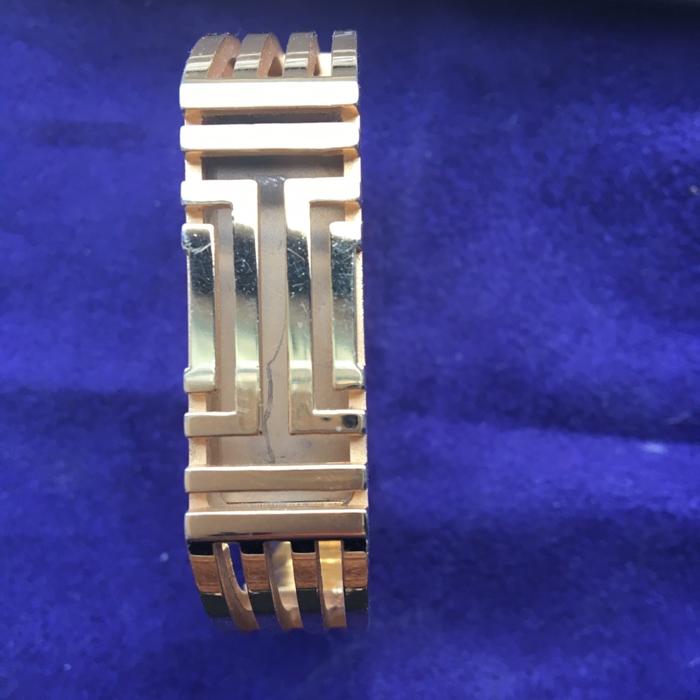 Tory Burch Fitbit flex gold bangle bracelet holder